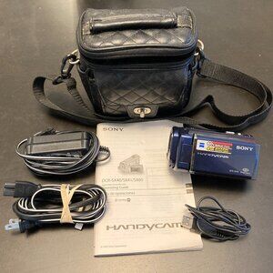 Vintage Sony Handycam DCR-SX40 Camcorder Like New
